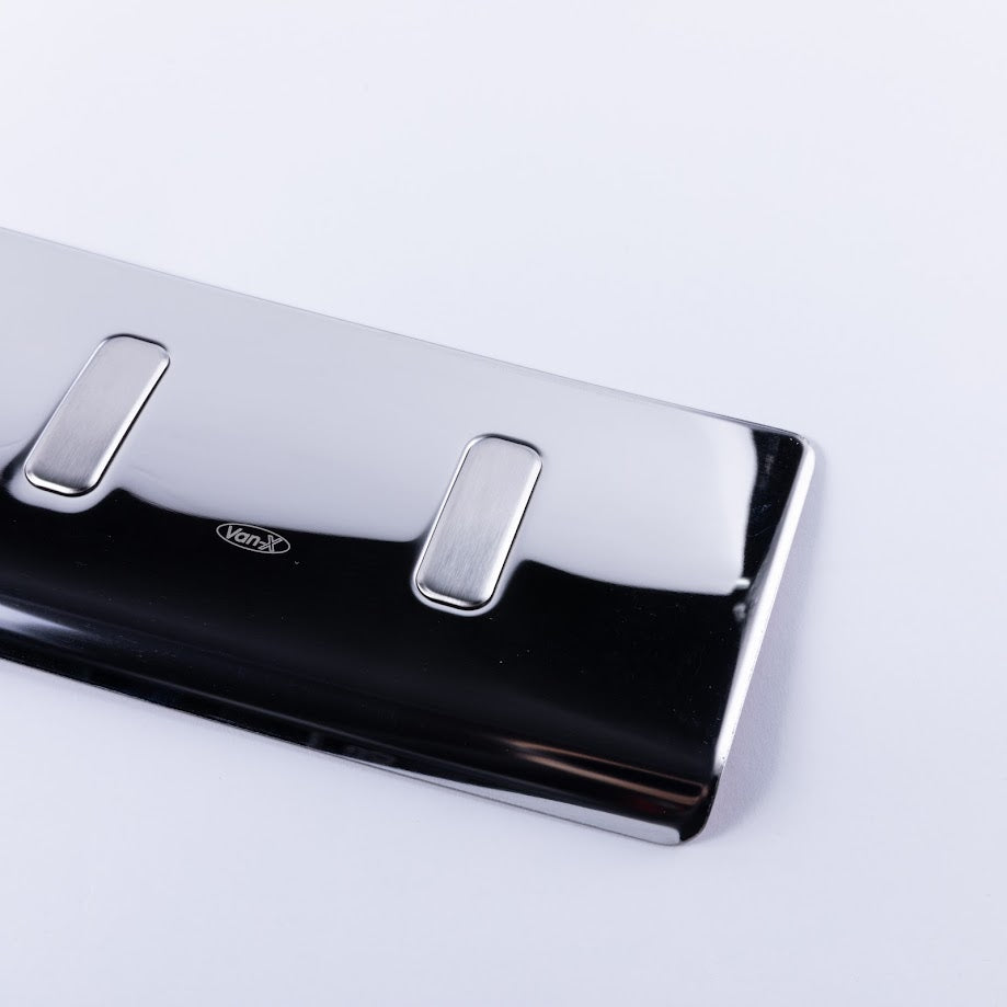 VW T6.1 Achterbumperbeschermer Barndoor (Ch-Insert) RVS