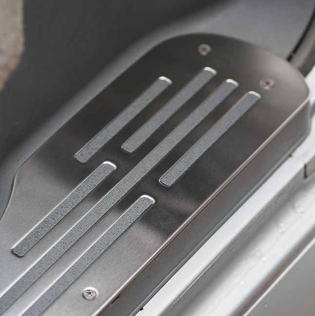 For Ford Freda, Step Protectors (3 Pcs) Stainless Steel