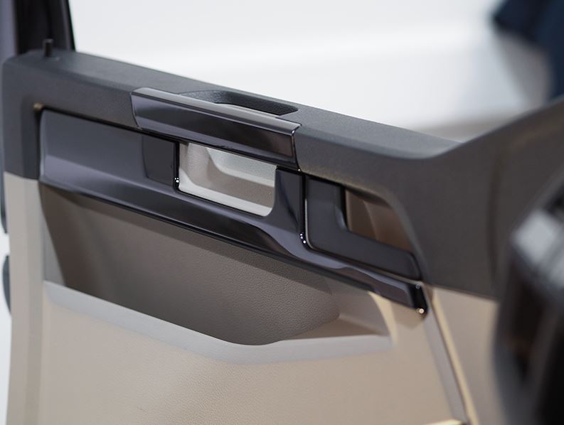 VW Transporter T6 Onderste Dashboard Styling Trims Comfort Dashboard Glanzend Zwart Gelakt en Klaar voor Montage (Set van 6)