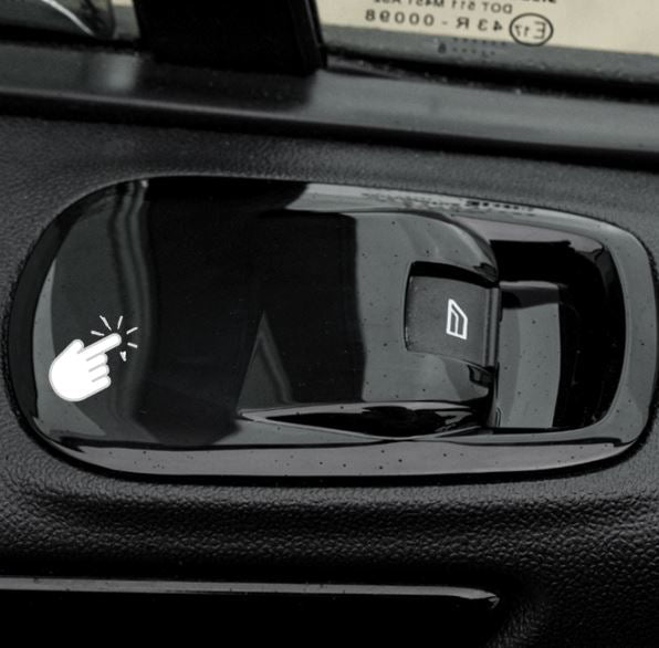 For Ford Transit Custom MK1 Window Switch Housing Unit – Set of 2, Painted & Ready to Install -LHD