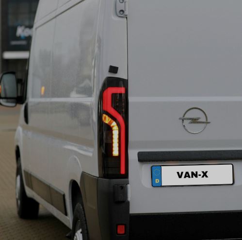 Fiat Ducato full LED Rear Lights Cluster, Tailight, Rear Light Unit, Replacement Smoked Light, Van-X, NEW