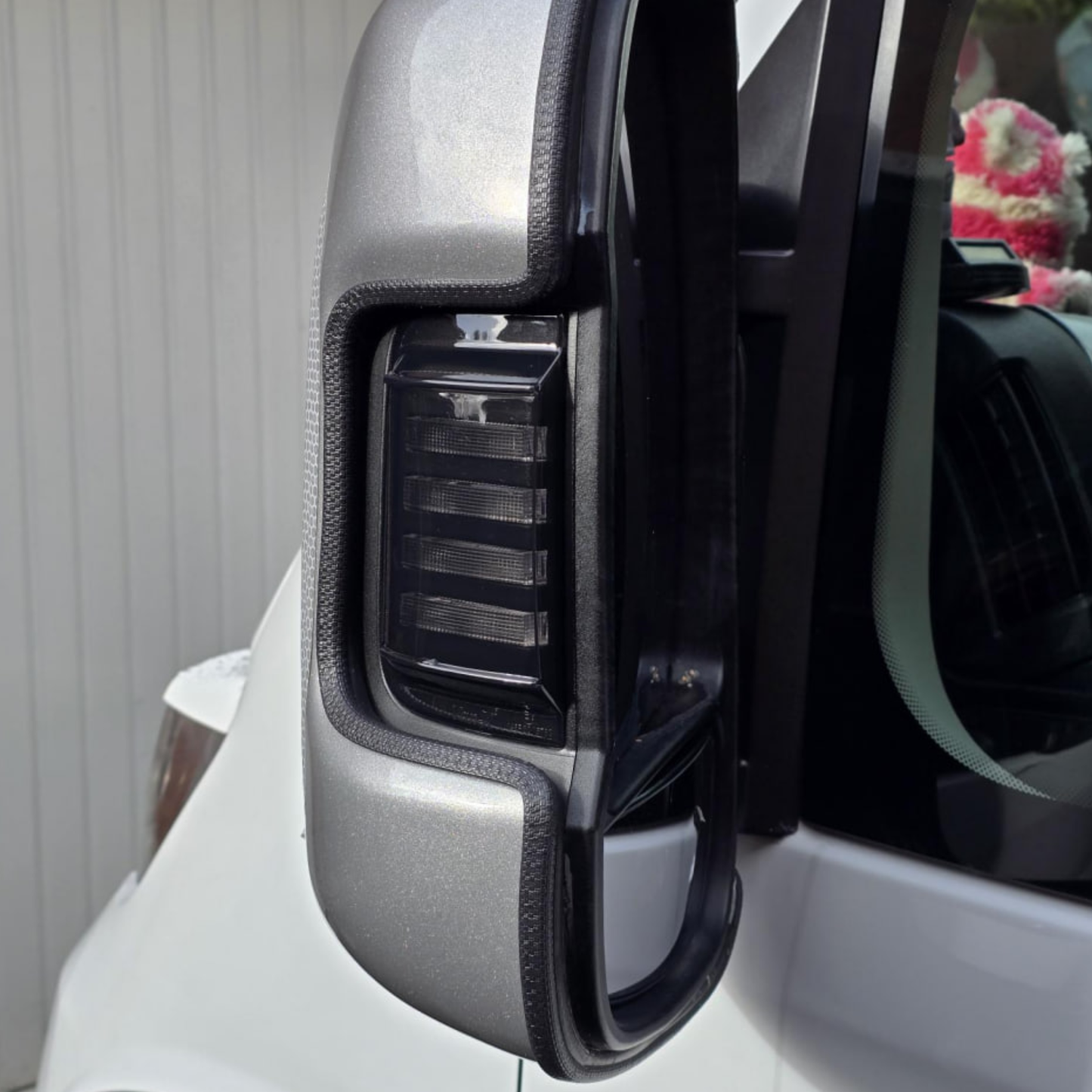 For Citroën Jumper Side Signal Mirror Indicator LED Light - Smoked Lens