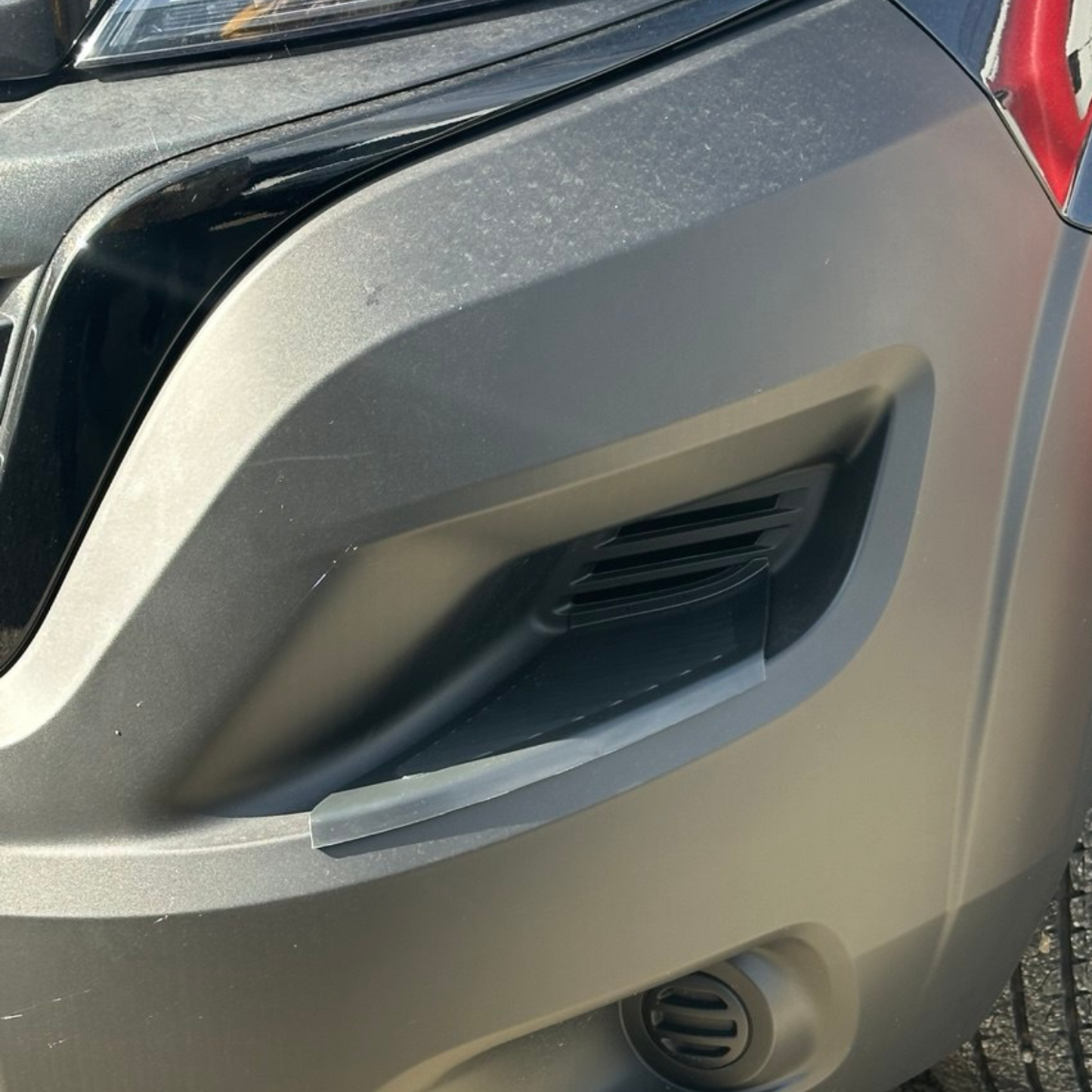 For Citroën Jumper Front Bumper Foot Plate Protectors – Black, Set of 2 | Van-X