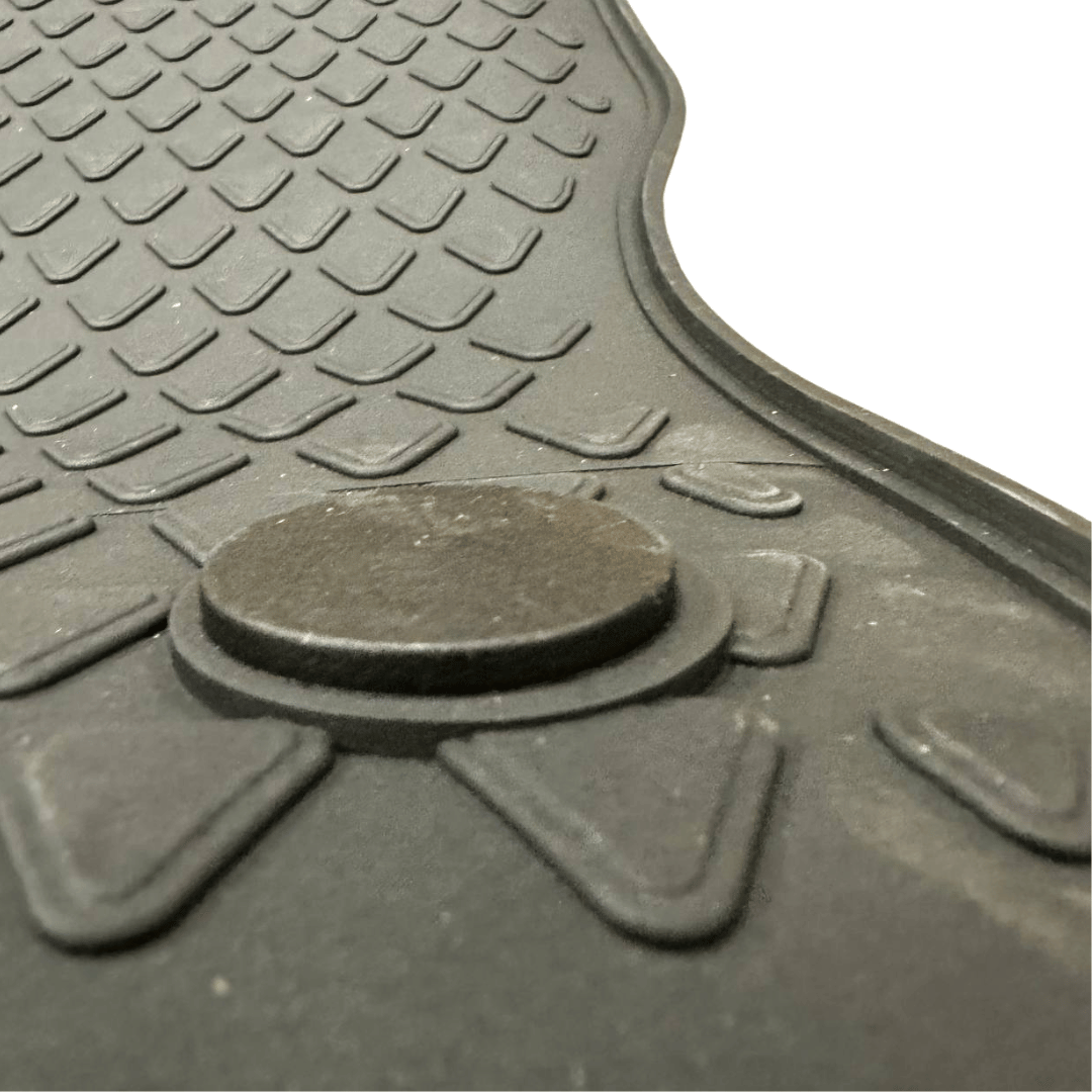 For VW Caddy 2021+ 3D High-Edge Rubber Floor Mats – Van-X Heavy-Duty Interior Protection