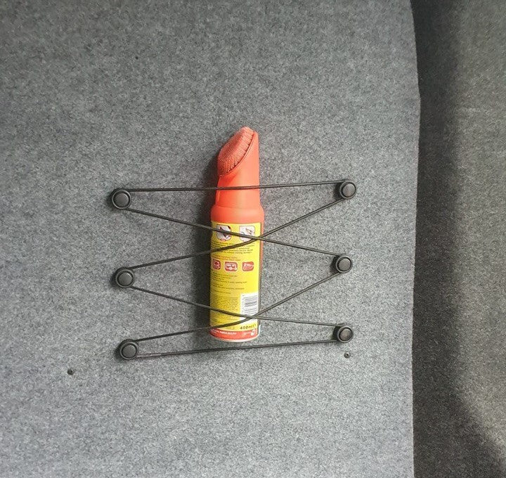 For VW T5 / T5.1 Campervan Double X Storage Net – Van Conversion & Motorhome Storage | Van-X