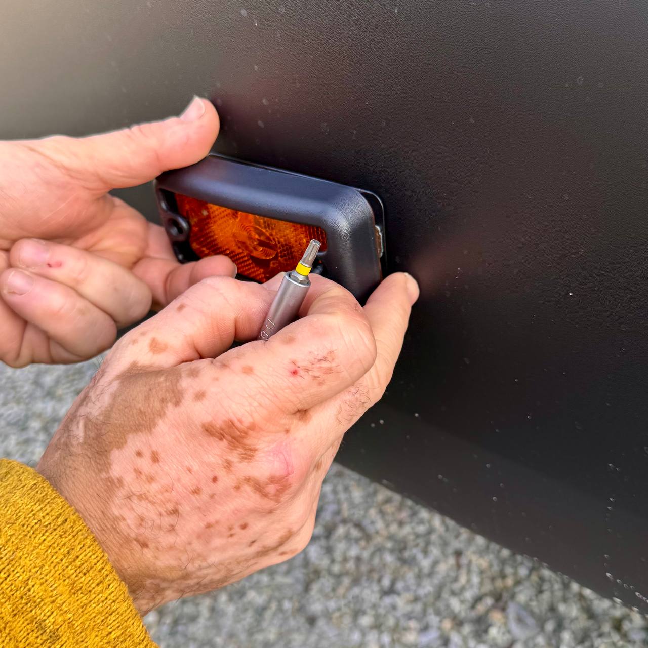 Fiat Ducato Signal Mark Guard - Textured