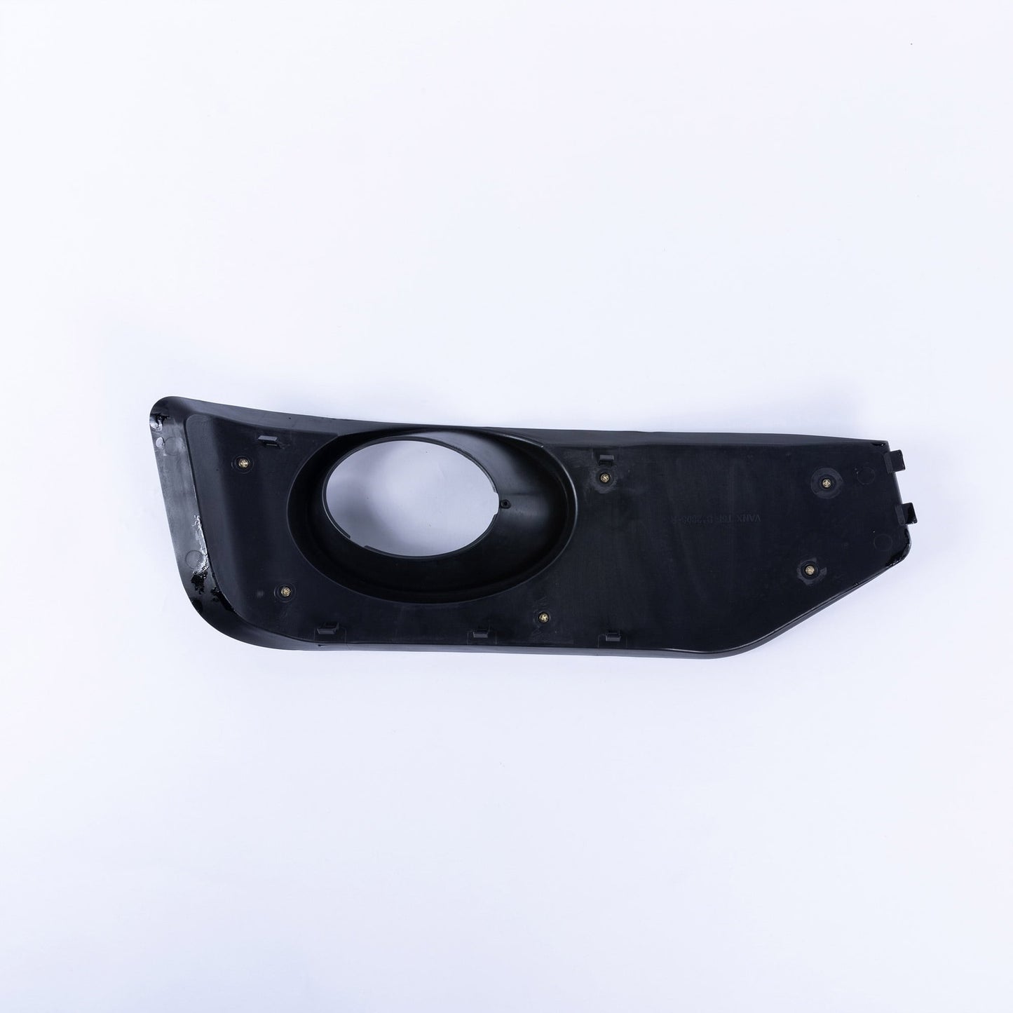 VW T5 .1 Transporter Honeycomb Sportline Front Spoiler Fog Light Trims (Matte Black)