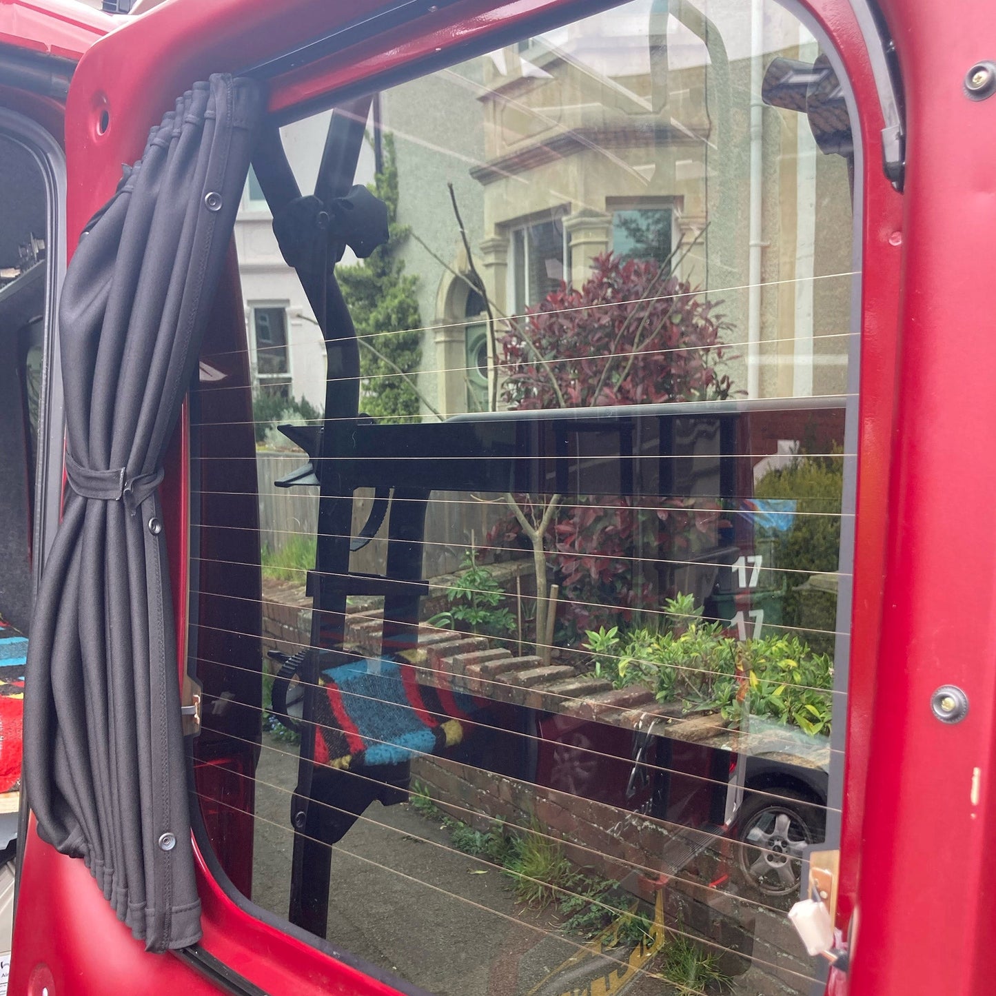 Citroen Dispatch Premium 1 x Barn door Window Curtain Van-X