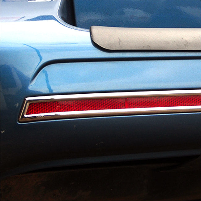 Barndoor Rear Bumper Reflector Trims For VW T6 Transporter