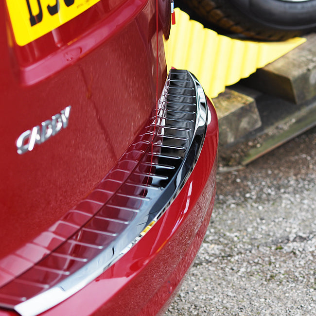 Voor VW Caddy Achterbumperbeschermer Roestvrij staal - Duurzame beschermhoes