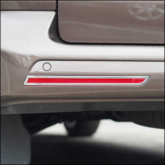 VW T5.1 Transporter Rear Bumper Reflector Trims