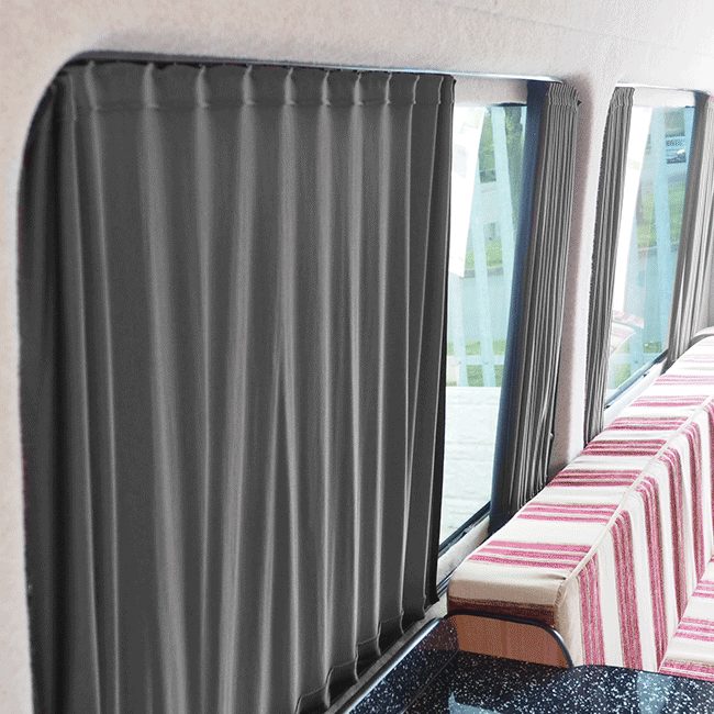 MAN TGE /New Crafter Premium 1 x Side Window Curtains Campervan Conversion Blackout Van-X