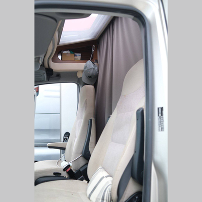 For Hymer, Westfalia, Adria, Rapido, Swift Motorhome Cab Divider Curtain Kit - Motorhome Privacy Curtain | Van-X