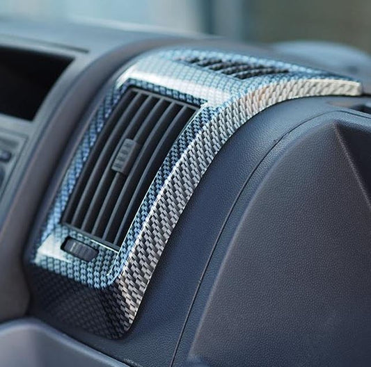 Peugeot Boxer Dashboard Air Vent (Silver Carbon)