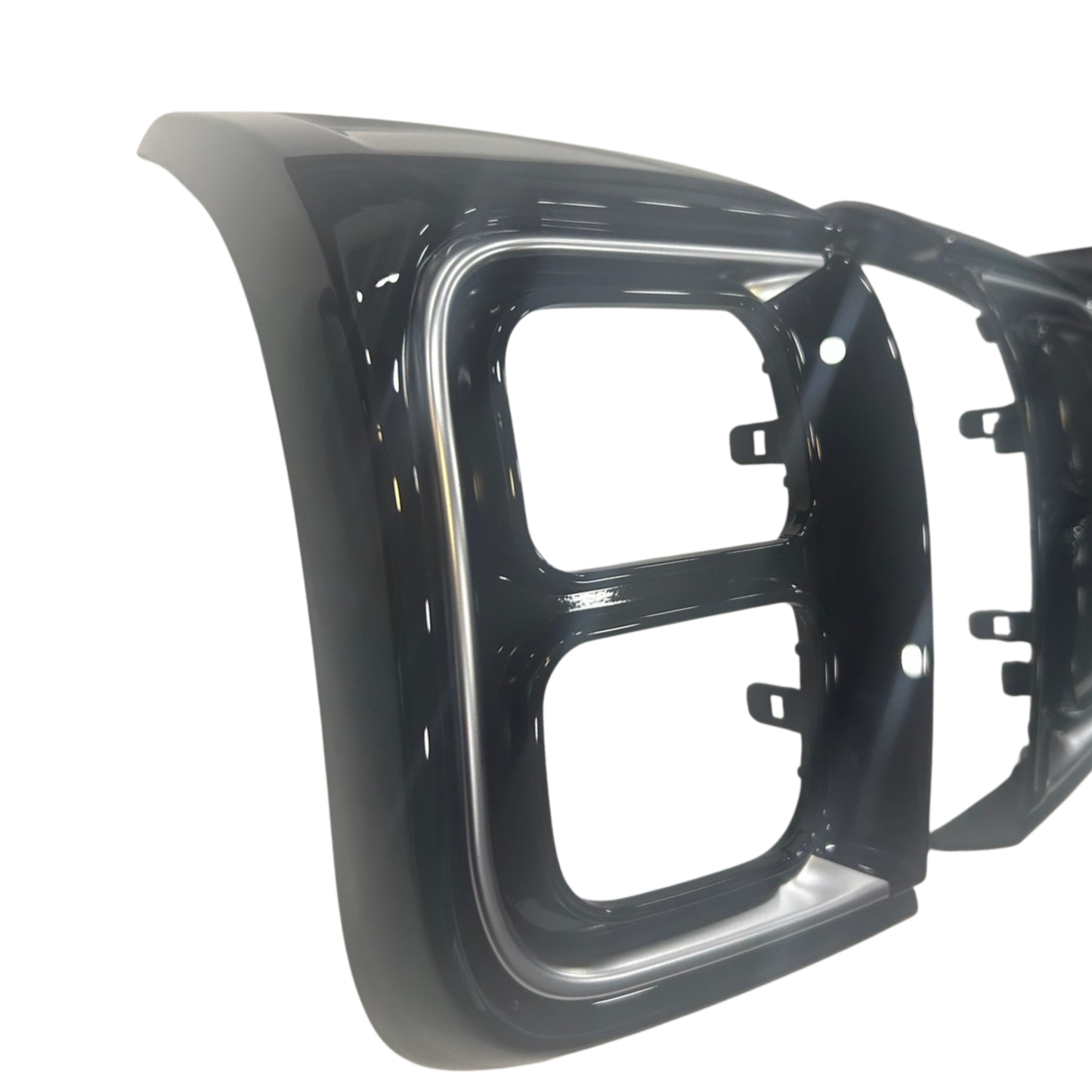 Voor Peugeot Boxer Air Vent Trim Set – Glanzend Zwart Dashboard Upgrade voor Nieuwe Modellen