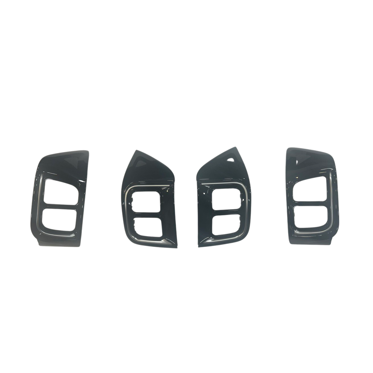 Voor Peugeot Boxer Air Vent Trim Set – Glanzend Zwart Dashboard Upgrade voor Nieuwe Modellen