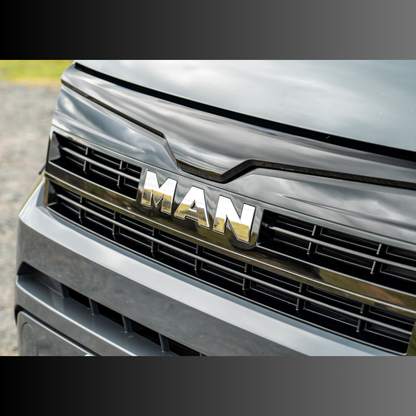 Voor Man TGE Badgeless Grille Trim – Glanzend Zwart | Premium Front Grille Upgrade voor TGE Van