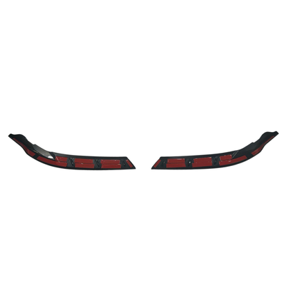 For MAN TGE Headlight Eyebrow Trim – Matte Black - Van Styling Accessory by Van-X