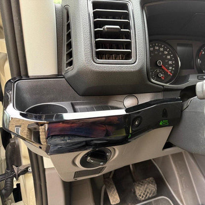 Voor nieuwe VW Crafter LHD onderste dashboardstylinglijsten - glanzend zwart (set van 6) | Van-X