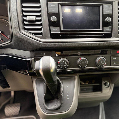 Voor nieuwe VW Crafter LHD onderste dashboardstylinglijsten - glanzend zwart (set van 6) | Van-X