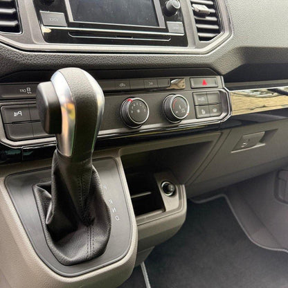 Voor nieuwe VW Crafter LHD onderste dashboardstylinglijsten - glanzend zwart (set van 6) | Van-X