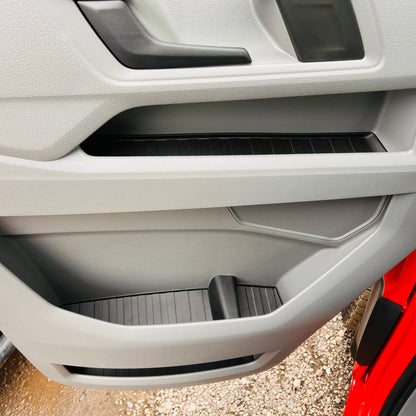 Voor VW Crafter / MAN TGE Nieuwe Vorm Interieurbundel Rubberen Matten - Zwart | Van-X