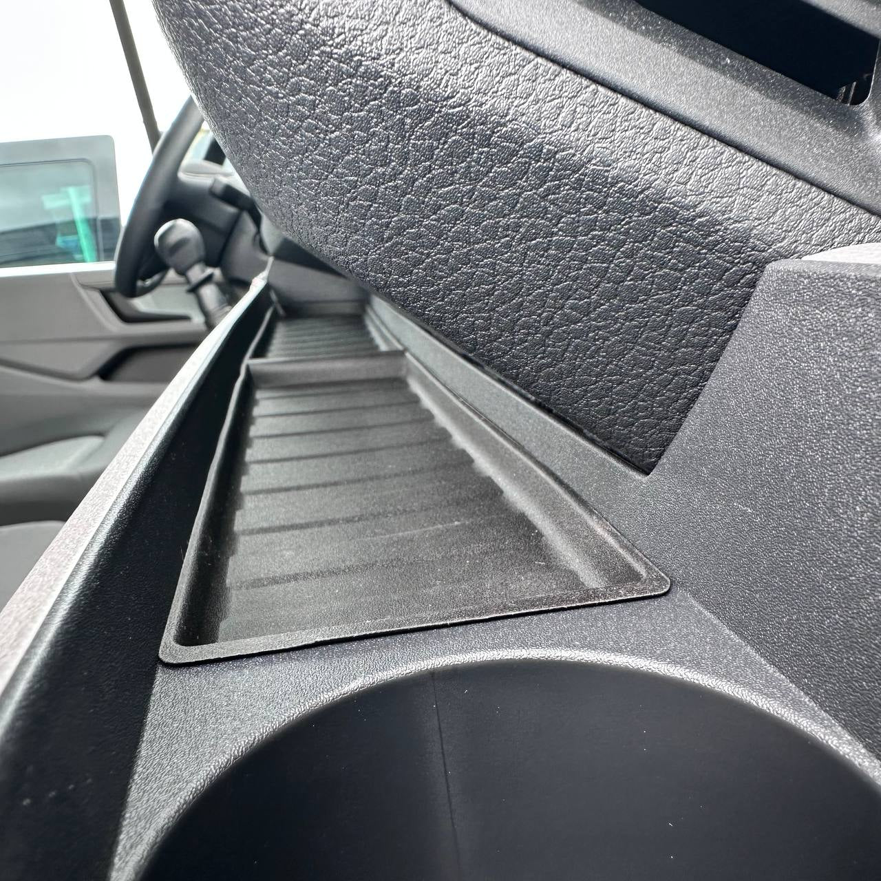 Voor VW Crafter / MAN TGE Nieuwe Vorm Interieurbundel Rubberen Matten - Zwart | Van-X