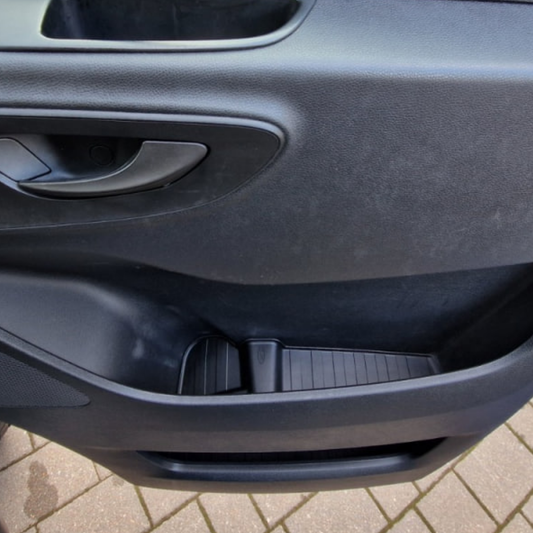 Mercedes Nieuwe Sprinter 907 Rubberen Deurvak Inzetstukken Zwart - Van-X