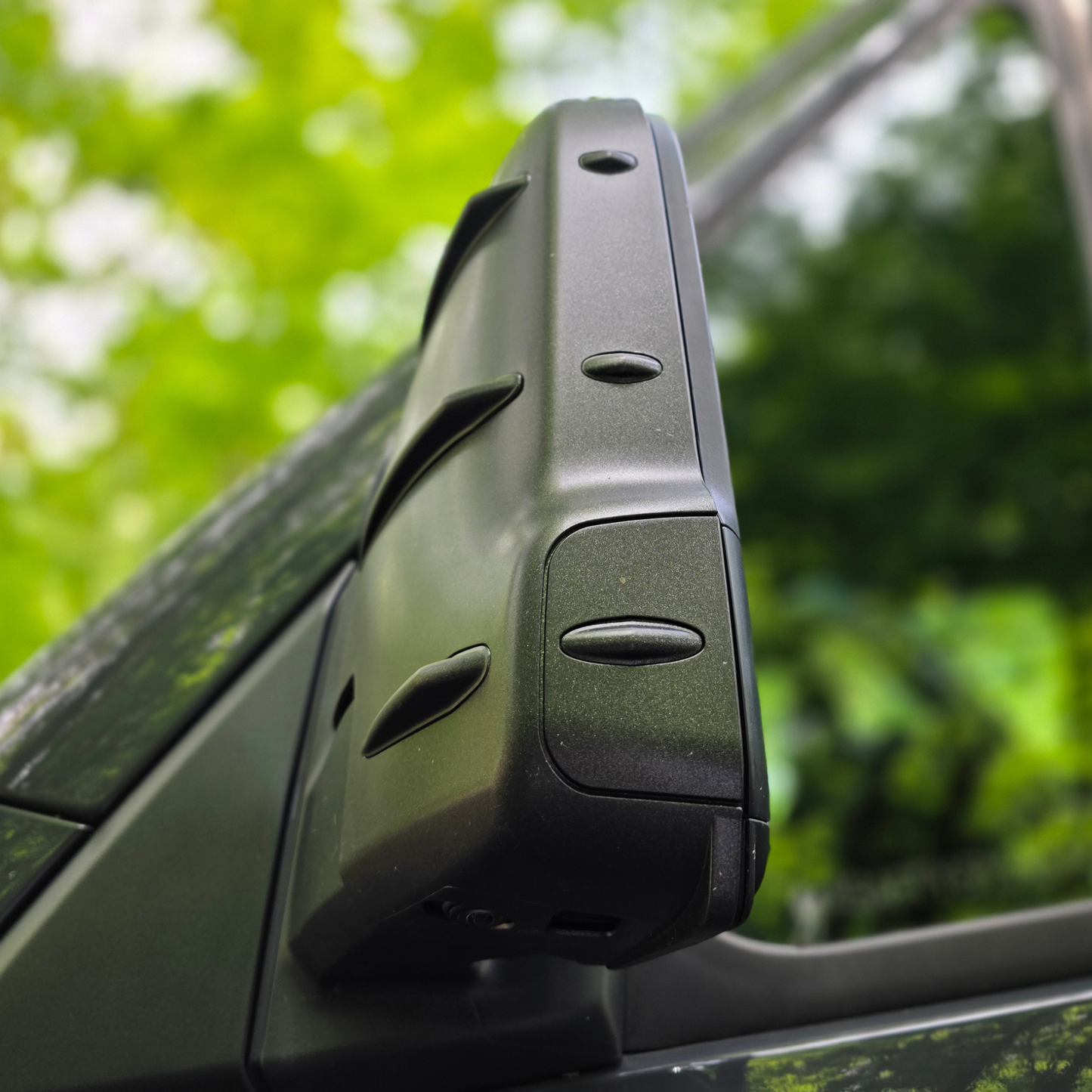 Voor Mercedes Sprinter 907 Buitenspiegelkappen Zonder Richtingaanwijzer – Hammerite (Set van 2) – Vervangende Spiegelkappen voor Sprinter Bestelwagens