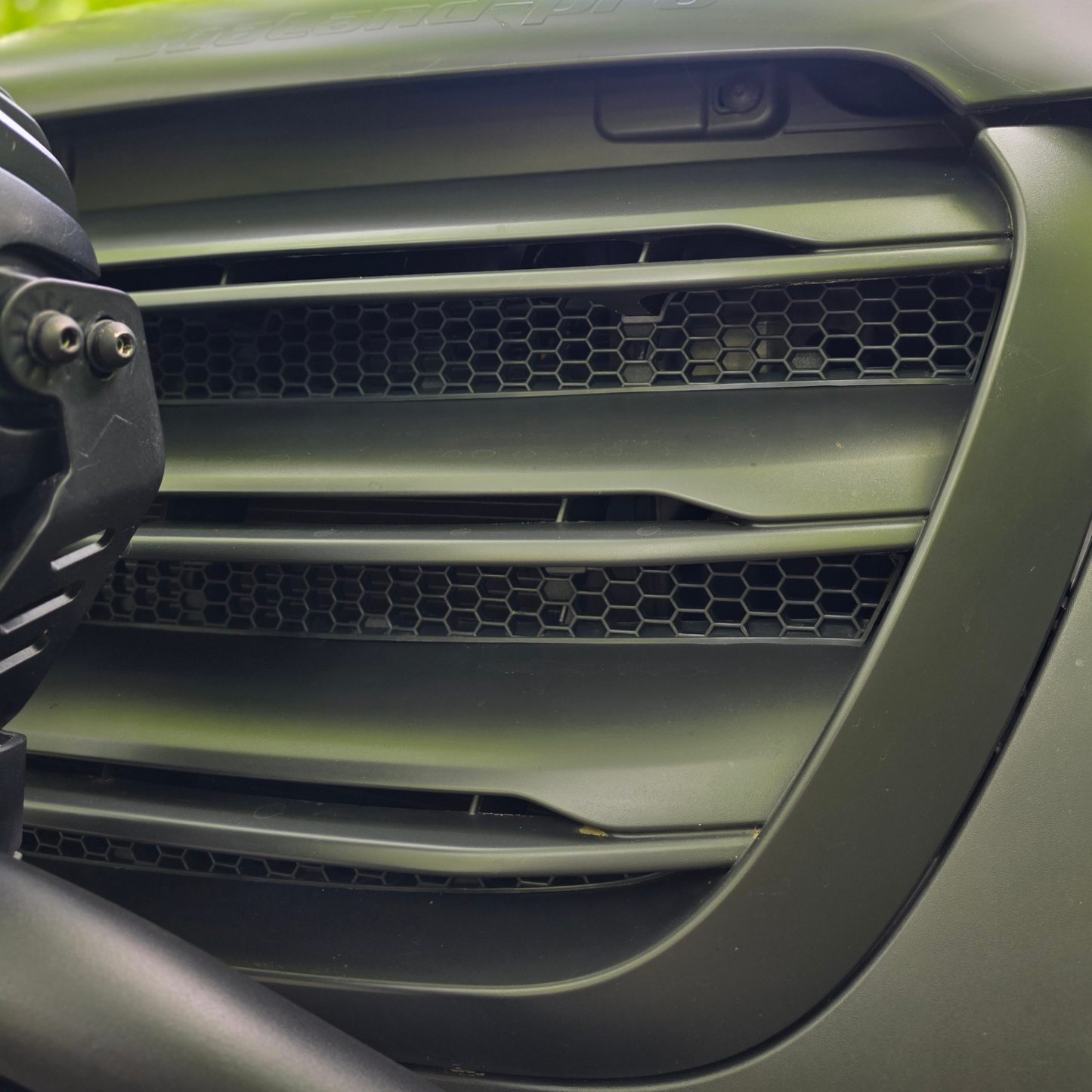 For Mercedes Sprinter 907 Honeycomb Upper Grille Mesh Set - 5 Piece Kit | Van-X