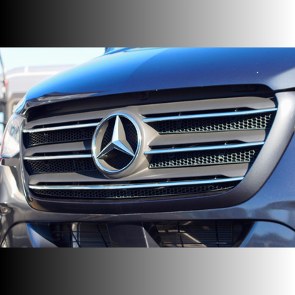 Voor Mercedes Sprinter 907 Honingraat Bovenste Grille Mesh Set - 5-delige Set | Van-X