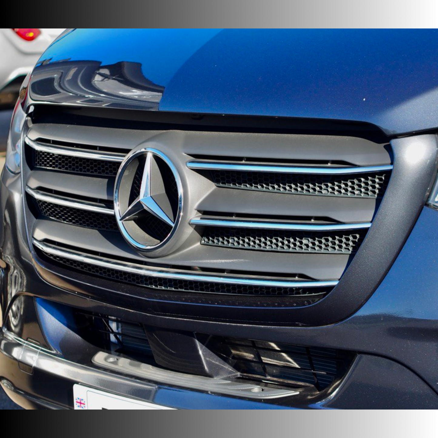 Voor Mercedes Sprinter 907 Honingraat Bovenste Grille Mesh Set - 5-delige Set | Van-X