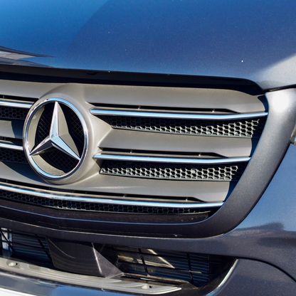 Voor Mercedes Sprinter 907 Honingraat Bovenste Grille Mesh Set - 5-delige Set | Van-X