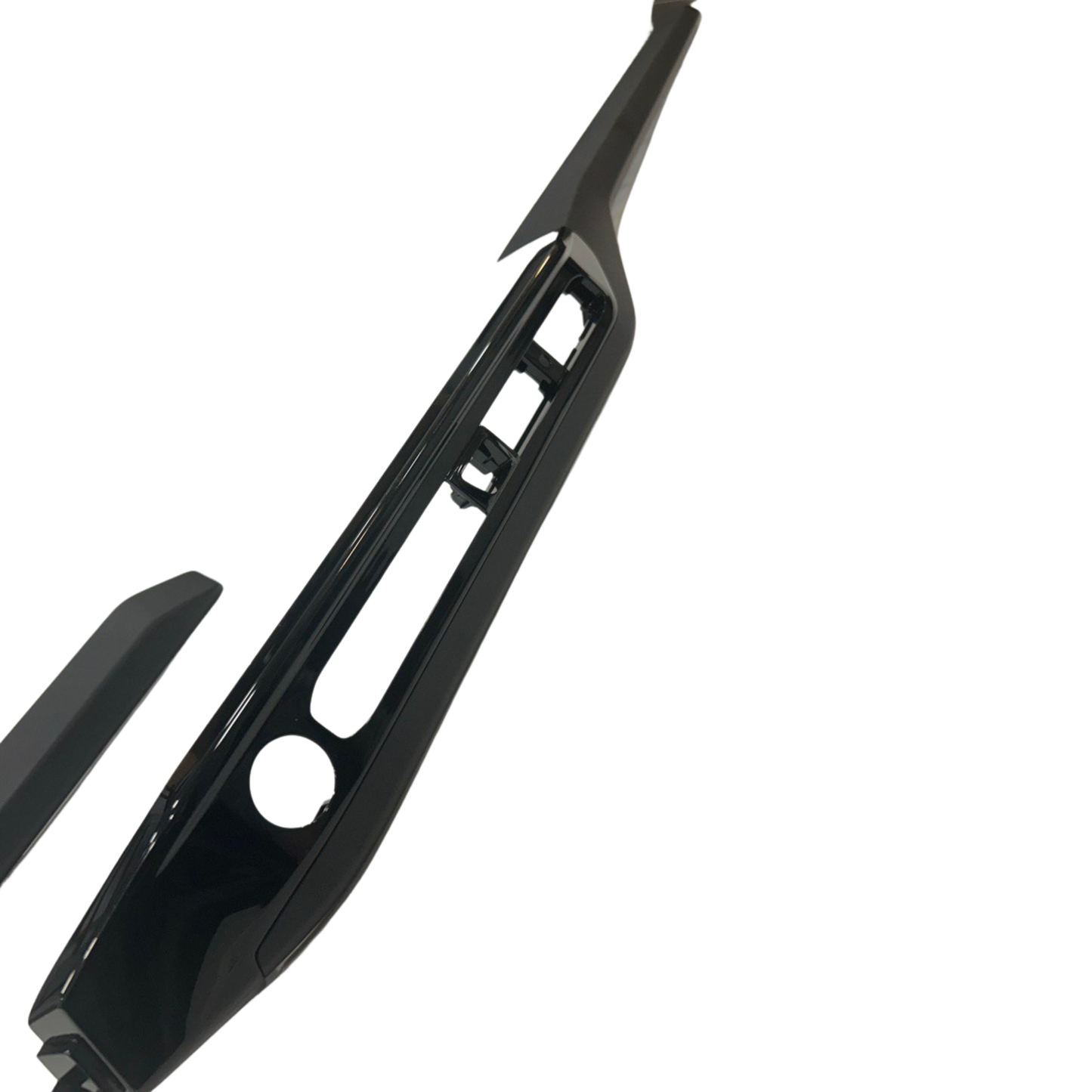 Voor nieuwe Transit Custom Lower Dash Trims - Matzwart | Van-X