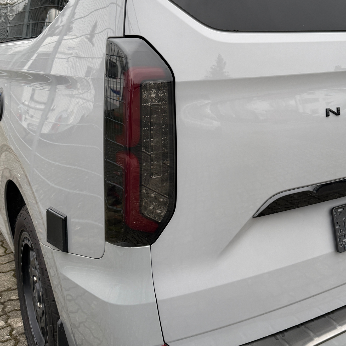 For New Transit Custom 2024–2026 Van-X Full LED Rear Lights Taillights – Smoked Lenses Upgrade