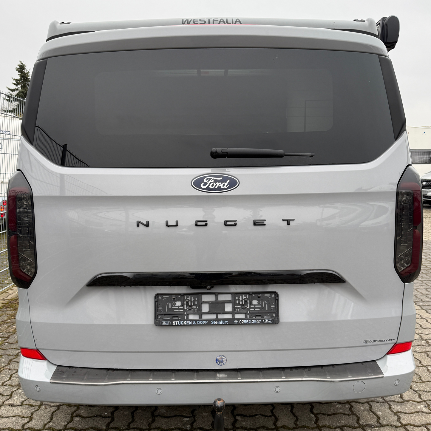 For New Transit Custom 2024–2026 Van-X Full LED Rear Lights Taillights – Smoked Lenses Upgrade