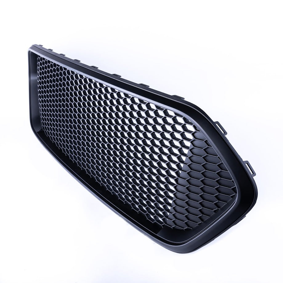 Voor Ford Transit Custom Front Badgeless Grille Matzwart Nieuwe Vorm Grille Alleen geverfd en klaar om te passen