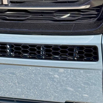 Citroen Jumper Bumper Honeycomb without Parking Sensors - Gloss Black