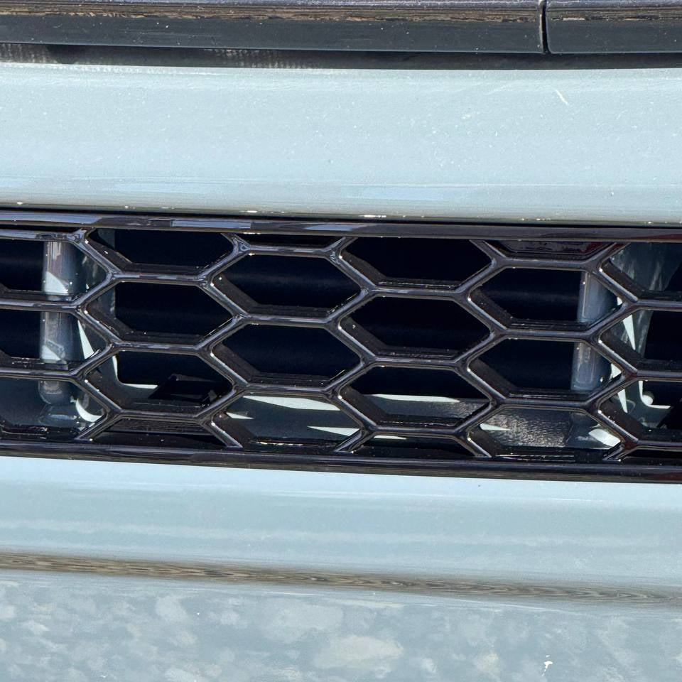 Peugeot Boxer Bumper Honeycomb without Parking Sensors - Gloss Black