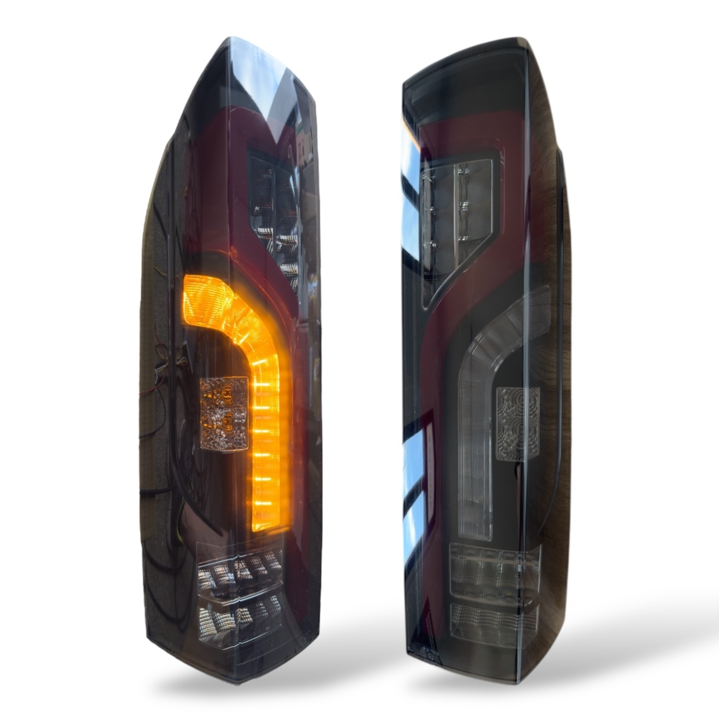 Fiat Ducato full LED Rear Lights Cluster, Tailight, Rear Light Unit, Replacement Smoked Light, Van-X, NEW