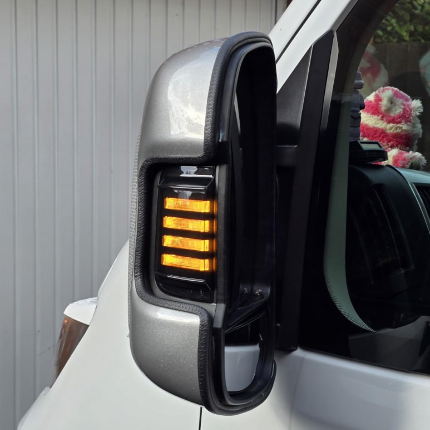 For Citroën Jumper Side Signal Mirror Indicator LED Light - Smoked Lens