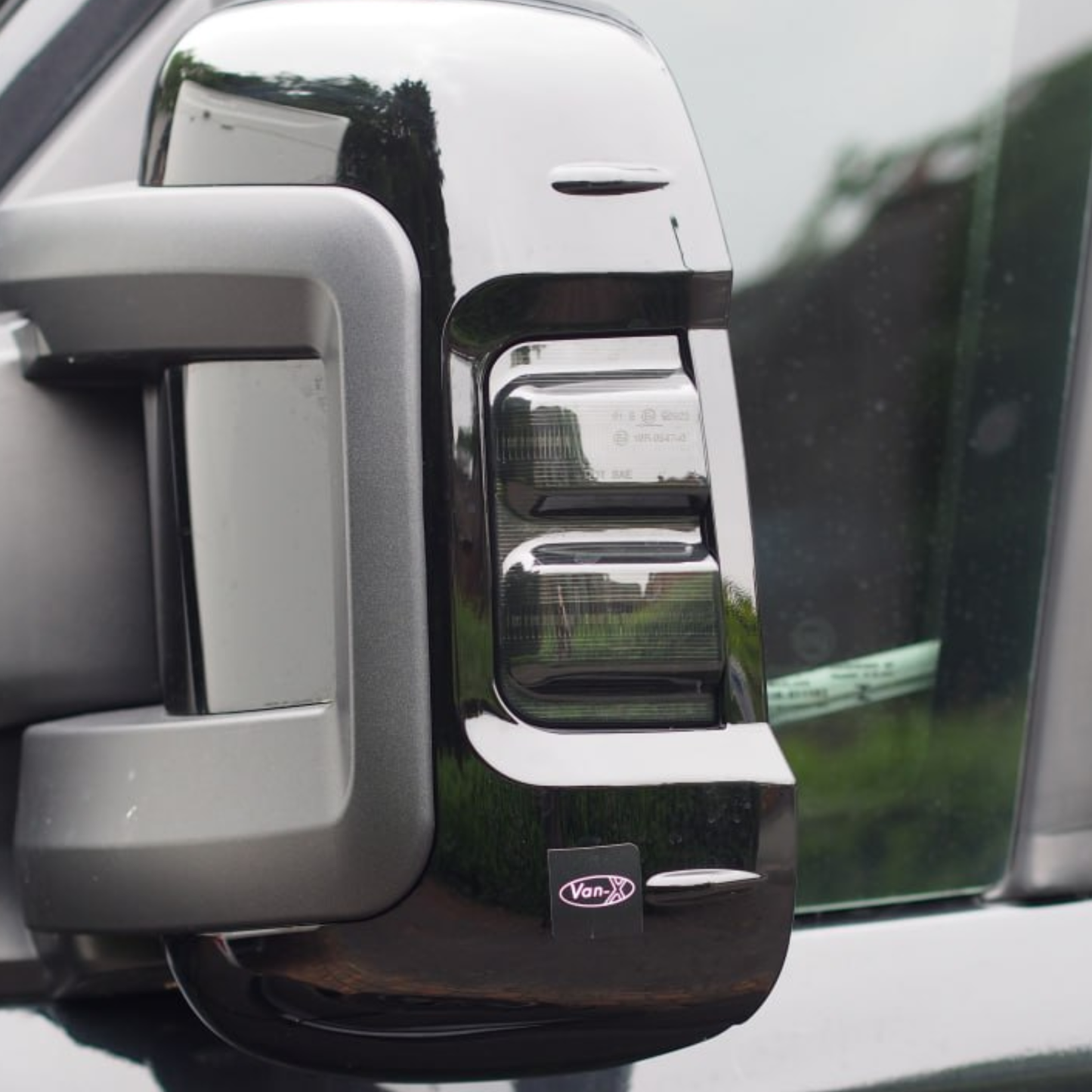 Voor Citroen Jumper Wing spiegelkap/kappen (set van 2) - zwart | Van-X