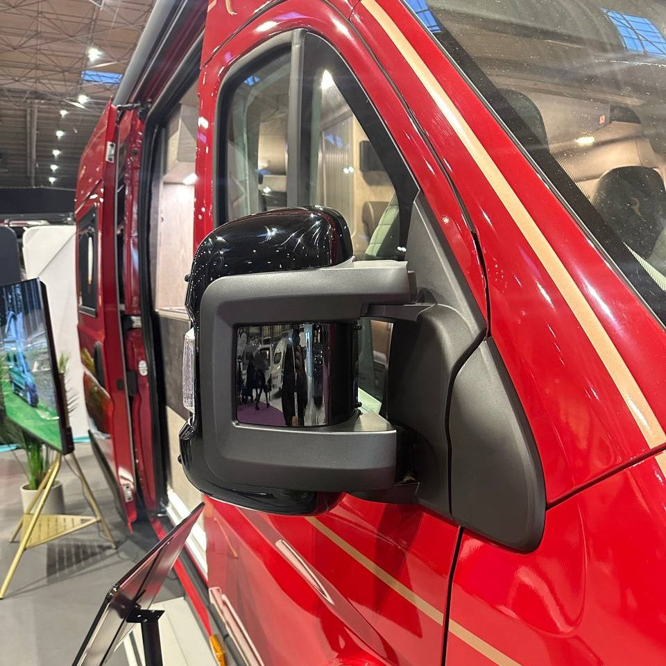 Voor Fiat Ducato/Ram ProMaster buitenspiegelkap/afdekkingen (set van 2) - zwart | Van-X