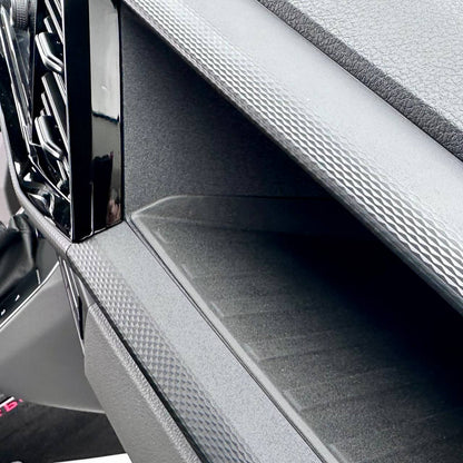 Comfort Glovebox Interior Bundle Package For Volkswagan Transporter T6.1 - Gloss Black