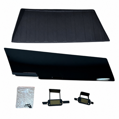 Comfort Glovebox Interior Bundle Package For Volkswagan Transporter T6.1 - Gloss Black