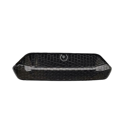 For Ford Transit Custom Front Grille Honeycomb Modified 2012 - 2018 MK1 Gloss Black Painted and Ready to Fit