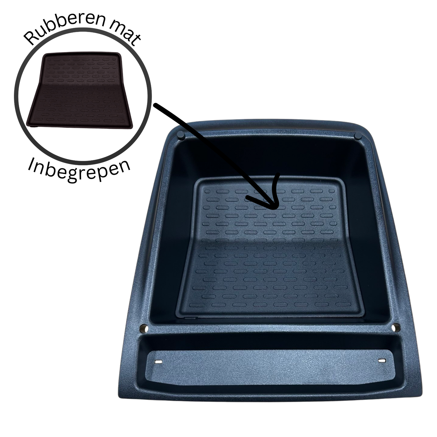 For Citroën Jumper Boxer Top Dash Tray with Rubber Mat Insert - Interior Upgrade - Van-X