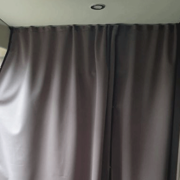 For Opel Movano Motorhome, Campervan, Maxi-Cab Divider Premium Curtain With Rail