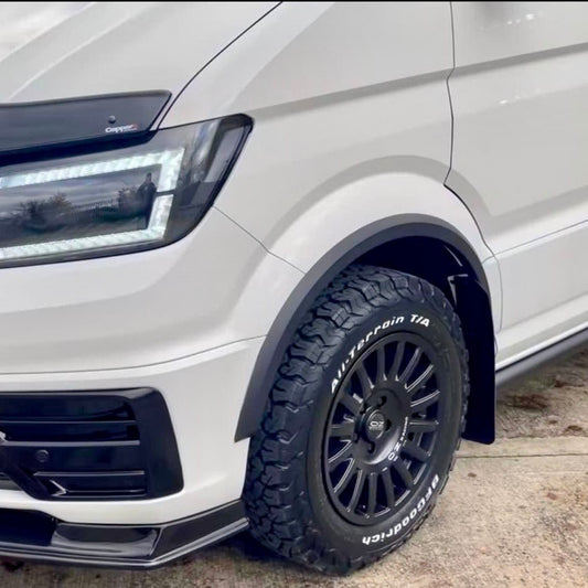 Voor VW Nieuwe Crafter / MAN TGE Wielkastranden - Grijze Primer 4-delige Styling Kit | Van-X