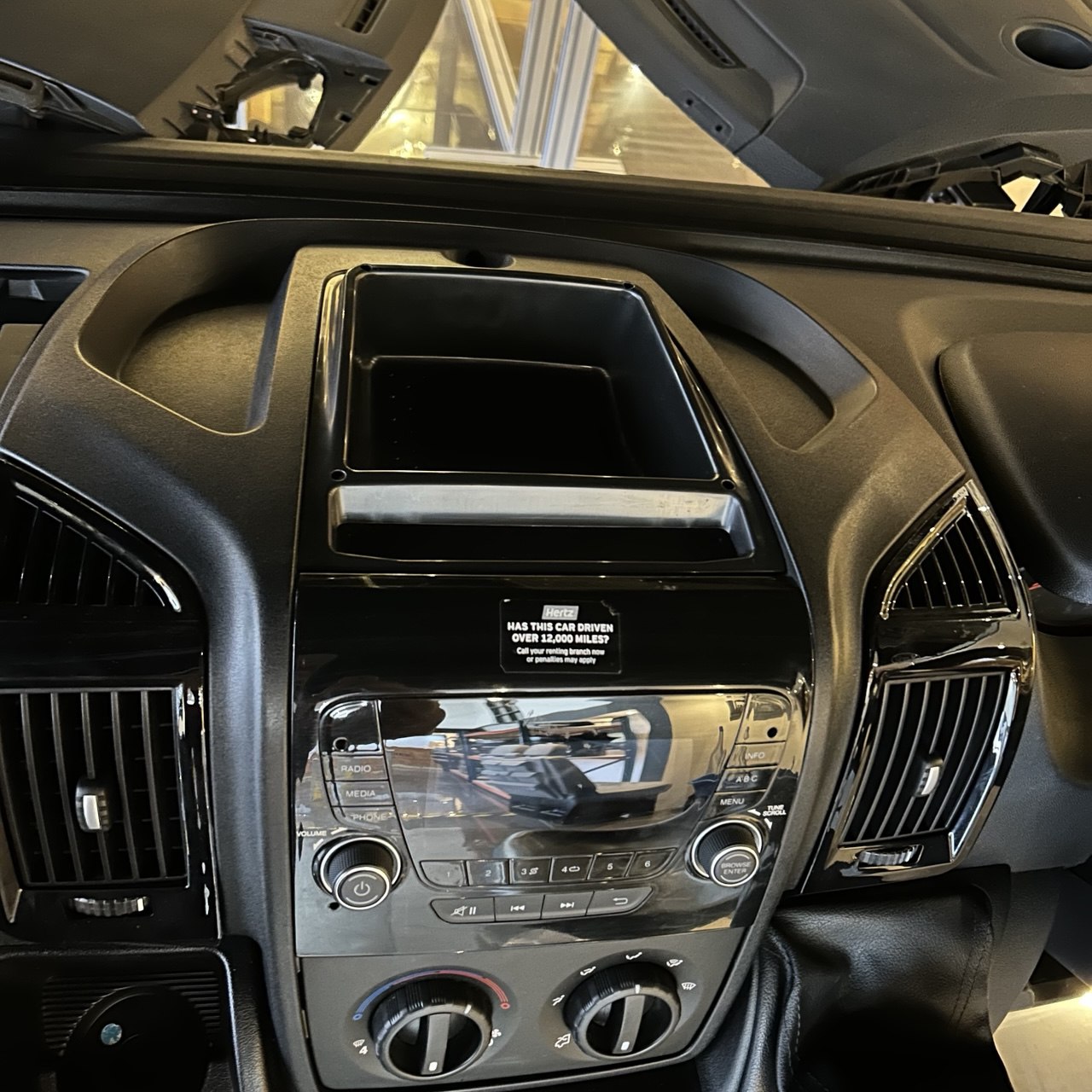 For Citroën Jumper Boxer Top Dash Tray with Rubber Mat Insert - Interior Upgrade - Van-X